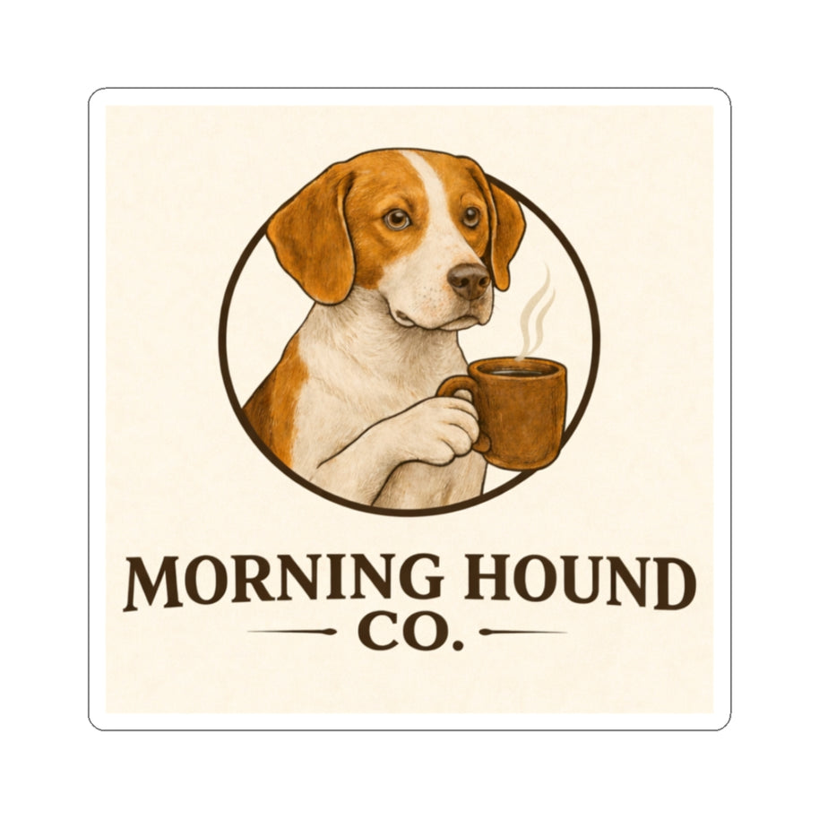 Morning Hound Co. Sticker (3"x3")