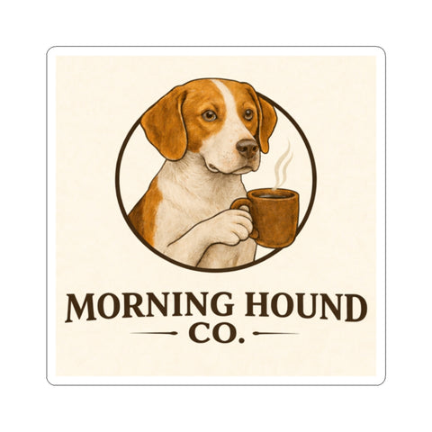 Morning Hound Co. Sticker (3"x3")